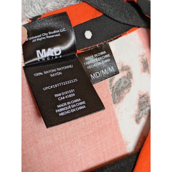 Halloween II Michael Myers Shirt Mad Engine Mens M Camp Horror Slasher - Picture 3 of 6